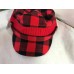 Winter   BUFFALO PLAID CHECK BASEBALL HAT BALL CAP RED BLACK  eb-45776843